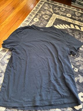 J. Crew Men's Crew Neck Short Sleeve Tee in Dark Navy